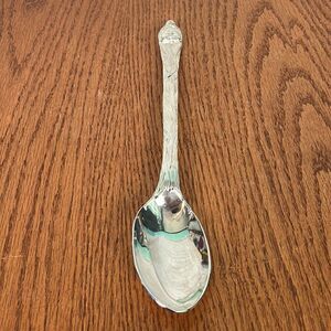 International Silver Santa Christmas Serving Spoon EUC 13” Long
